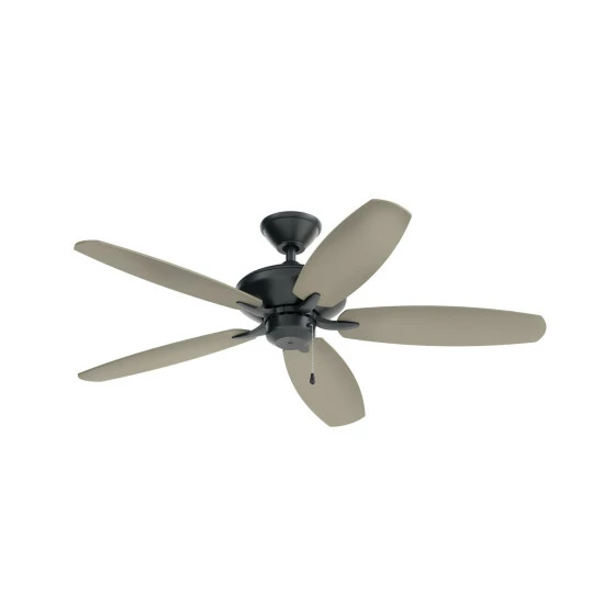 Best Sale π Kichler Lighting Kichler Renew Patio 52 Inch Ceiling Fan Satin Black With Reversible Blades 𧨠4 Best Sale π Kichler Lighting Kichler Renew Patio 52 Inch Ceiling Fan Satin Black With Reversible Blades 𧨠- Image 2