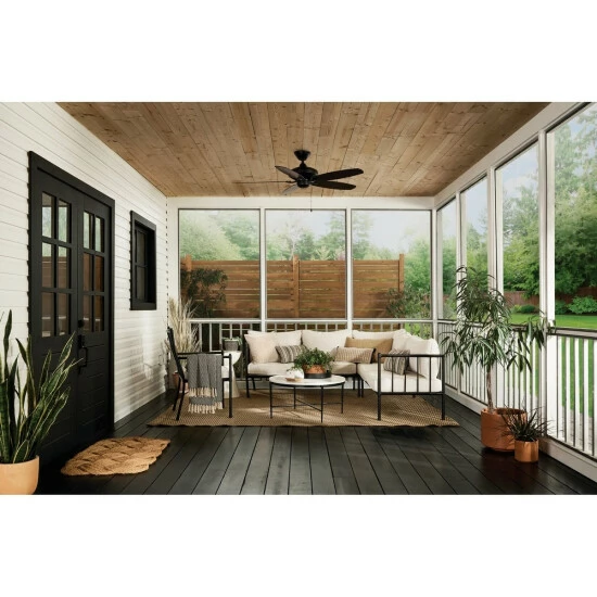 Best Sale π Kichler Lighting Kichler Renew Patio 52 Inch Ceiling Fan Satin Black With Reversible Blades 𧨠8 Best Sale π Kichler Lighting Kichler Renew Patio 52 Inch Ceiling Fan Satin Black With Reversible Blades 𧨠- Image 6