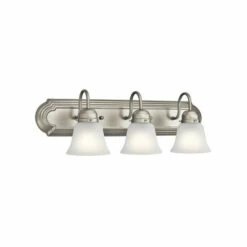 Hot Sale π Kichler Lighting Traditional 3-light Brushed Nickel Bath/Vanity Light π