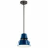 Budget 🌟 Kichler Lighting Lozano 1-Light Outdoor Pendant Catalina Blue ✔️ -Kichler Lighting Shop unnamed file 6671