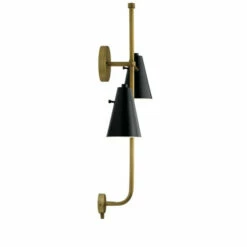 Best reviews of 😀 Kichler Lighting Kichler Sylvia 2 Light Wall Sconce In Black And Natural Brass 🔔 -Kichler Lighting Shop unnamed file 6729