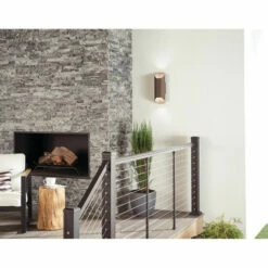 Wholesale 😀 Kichler Lighting Estella Collection 2-light Textured Architectural Bronze Outdoor LED Wall Sconce 🔔 -Kichler Lighting Shop unnamed file 6738