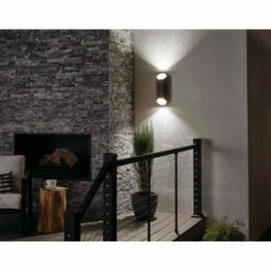 Wholesale 😀 Kichler Lighting Estella Collection 2-light Textured Architectural Bronze Outdoor LED Wall Sconce 🔔 -Kichler Lighting Shop unnamed file 6739