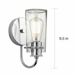 Buy 💯 Kichler Lighting Braelyn Collection 1-light Chrome Wall Sconce 🥰 -Kichler Lighting Shop unnamed file 6793