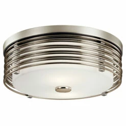 Buy π― Kichler Lighting Bensimone 2-Light Flush Mount Satin Nickel π₯°