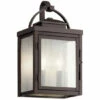 Discount ⭐ Kichler Lighting Carlson 2-Light Outdoor Wall Light Rubbed Bronze ✔️ -Kichler Lighting Shop unnamed file 6869