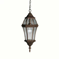 New 🤩 Kichler Lighting Townhouse Collection 1-light Tannery Bronze Outdoor Post Mount 🤩