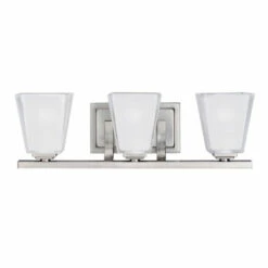 Top 10 🥰 Kichler Lighting Urban Ice Collection 3-light Antique Pewter Bath/Vanity Light ⌛