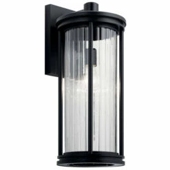 Buy π Kichler Lighting Barras 1-Light Outdoor Wall Light 20-inch Black π