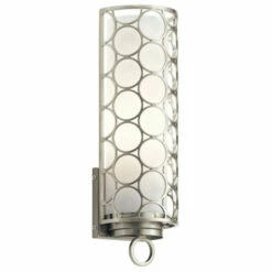 Flash Sale 😀 Kichler Lighting Melrose Collection 1-light Brushed Nickel Wall Sconce ✔️
