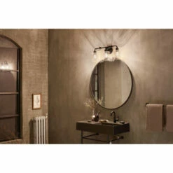 Flash Sale 😀 Kichler Lighting Gunnison 24 Inch 3-Light Vanity Light Black 😉 -Kichler Lighting Shop unnamed file 6992