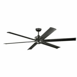 New 👍 Kichler Lighting Szeplo Patio Collection 80-inch Satin Black LED Ceiling Fan ❤️ -Kichler Lighting Shop unnamed file 7017