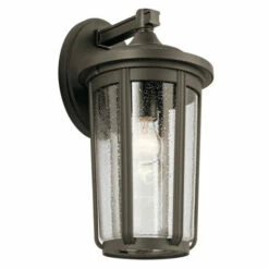Buy 💯 Kichler Lighting Fairfield Collection 1-light Old Bronze Outdoor Wall Lantern ⌛