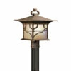Deals 💯 Kichler Lighting Morris Collection 1-light Distressed Copper Outdoor Post Lantern ✨ -Kichler Lighting Shop unnamed file 7047