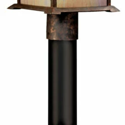 Deals 💯 Kichler Lighting Morris Collection 1-light Distressed Copper Outdoor Post Lantern ✨ -Kichler Lighting Shop unnamed file 7049