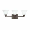 Buy 💯 Kichler Lighting Langford Collection 3-light Olde Bronze LED Bath/Vanity Light 😀 -Kichler Lighting Shop unnamed file 7053