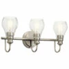 Discount 😉 Kichler Lighting Greenbrier 3-Light Vanity Light Brushed Nickel 😍 -Kichler Lighting Shop unnamed file 7071