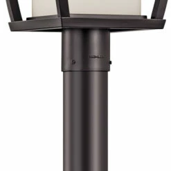 Promo 🧨 Kichler Lighting Bowen Collection 1-light Architectural Bronze Outdoor Post Lantern 👏 -Kichler Lighting Shop unnamed file 7088