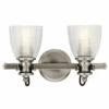 Cheap 🎉 Kichler Lighting Flagship Collection 2-light Pewter Bath/Vanity Light 😉 -Kichler Lighting Shop unnamed file 7089