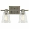 Flash Sale 👏 Kichler Lighting Nadine Collection 2-light Brushed Nickel Bath/Vanity Light ❤️ -Kichler Lighting Shop unnamed file 7120