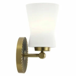 Wholesale 🛒 Kichler Lighting Kichler Brianne 9.5 Inch 1 Light Wall Sconce With Satin Etched Cased Opal Glass In Brushed Natural Brass 🔔 -Kichler Lighting Shop unnamed file 7123
