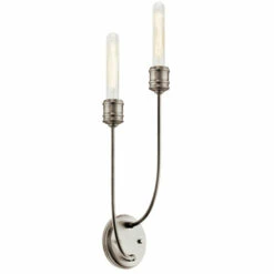 Wholesale 🛒 Kichler Lighting Hatton 2-Light Wall Sconce Classic Pewter 🛒