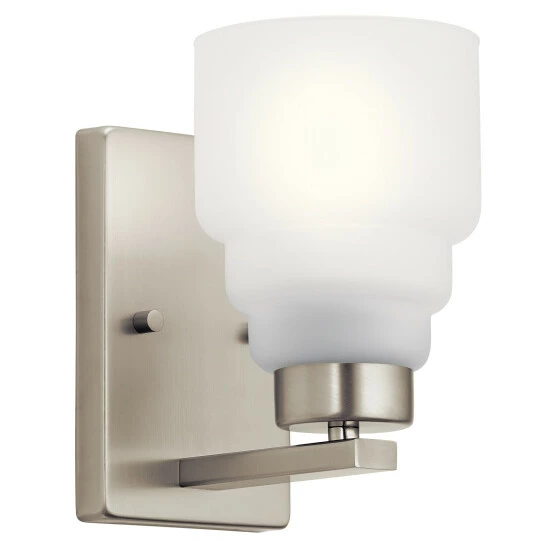 Wholesale π Kichler Lighting Vionnet 1-Light Wall Sconce Brushed Nickel π₯ 3 Wholesale π Kichler Lighting Vionnet 1-Light Wall Sconce Brushed Nickel π₯