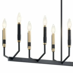 Top 10 🔔 Kichler Lighting Kichler Armand 42.75 Inch 12 Light Linear Chandelier In Black And Bronze Finish 🔔 -Kichler Lighting Shop unnamed file 718