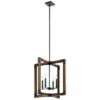Wholesale 🤩 Kichler Lighting Kichler Marimount 4-light Auburn Stained Finish Foyer Pendant ⌛