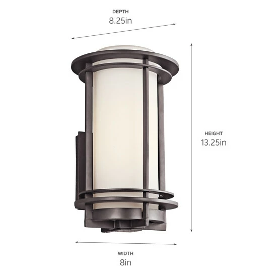 Coupon π Kichler Lighting Pacific Edge Collection 1-light Architectural Bronze Outdoor Wall Sconce β 4 Coupon π Kichler Lighting Pacific Edge Collection 1-light Architectural Bronze Outdoor Wall Sconce β - Image 2