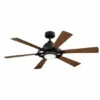 Budget 🎉 Kichler Lighting Kichler Iras 52 Inch LED Ceiling Fan Distressed Black With Walnut Blades 💯 -Kichler Lighting Shop unnamed file 725