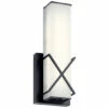 Coupon ✔️ Kichler Lighting Trinsic LED Wall Sconce Matte Black 🧨