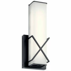 Coupon ✔️ Kichler Lighting Trinsic LED Wall Sconce Matte Black 🧨