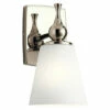 Flash Sale 👏 Kichler Lighting Kichler Cosabella 6 Inch 1 Light Wall Sconce With Satin Etched Case Opal In Polished Nickel 😉 -Kichler Lighting Shop unnamed file 7266