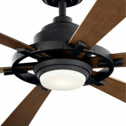 Budget 🎉 Kichler Lighting Kichler Iras 52 Inch LED Ceiling Fan Distressed Black With Walnut Blades 💯 -Kichler Lighting Shop unnamed file 727