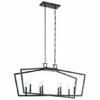 Outlet 😉 Kichler Lighting Kichler Abbotswell 8-light Linear Chandelier 👏