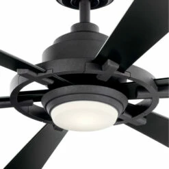 Budget 🎉 Kichler Lighting Kichler Iras 52 Inch LED Ceiling Fan Distressed Black With Walnut Blades 💯 -Kichler Lighting Shop unnamed file 728