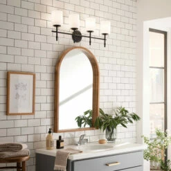 Best deal ✔️ Kichler Lighting Ali 32.5 In. 4-Light Black Vanity Light 👍 -Kichler Lighting Shop unnamed file 7291