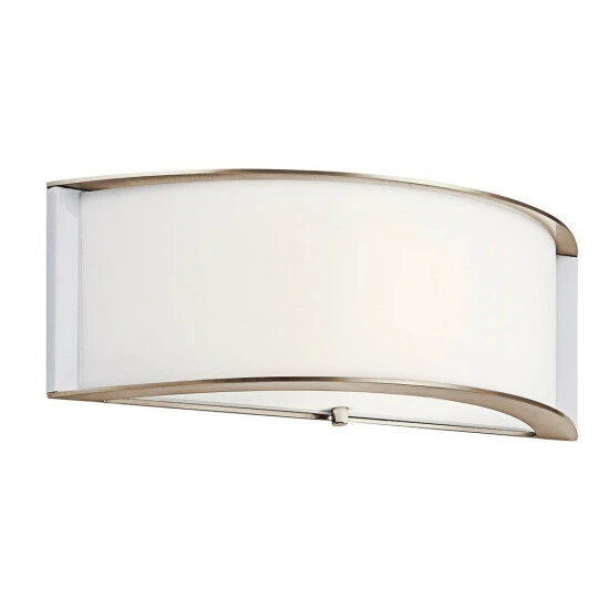 Hot Sale π Kichler Lighting Arcola Collection 1-light Polished Nickel LED Wall Sconce π 3 Hot Sale π Kichler Lighting Arcola Collection 1-light Polished Nickel LED Wall Sconce π
