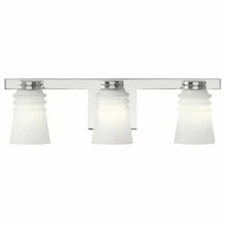 Best reviews of 🔔 Kichler Lighting Victoria Collection 3-light Chrome Bath/Vanity Fixture 😍 -Kichler Lighting Shop unnamed file 7304