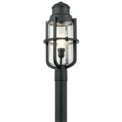 Brand new ✨ Kichler Lighting Suri Collection 1-light Black Outdoor Post Mount ✨
