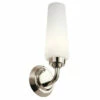 Budget ✨ Kichler Lighting Kichler Truby 11.5 Inch 1 Light Wall Sconce With Satin Etched Cased Opal Glass In Polished Nickel 👏 -Kichler Lighting Shop unnamed file 7319