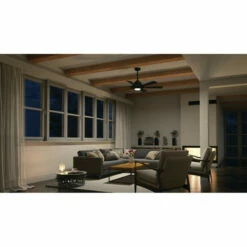 Budget 🎉 Kichler Lighting Kichler Iras 52 Inch LED Ceiling Fan Distressed Black With Walnut Blades 💯 -Kichler Lighting Shop unnamed file 732