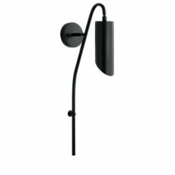 New ❤️ Kichler Lighting Kichler Trentino 1 Light Wall Sconce In Black 👏