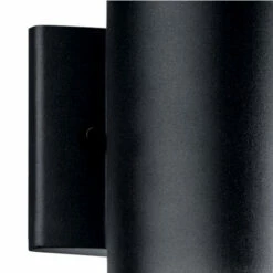 Promo 🌟 Kichler Lighting Contemporary 1-light Textured Black Outdoor LED Wall Sconce 😍 -Kichler Lighting Shop unnamed file 7340