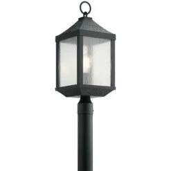 Top 10 🌟 Kichler Lighting Springfield Collection 1-light Distressed Black Outdoor Post Mount ❤️