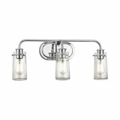 Flash Sale β¨ Kichler Lighting Braelyn Collection 3-light Chrome Bath/Vanity Light π