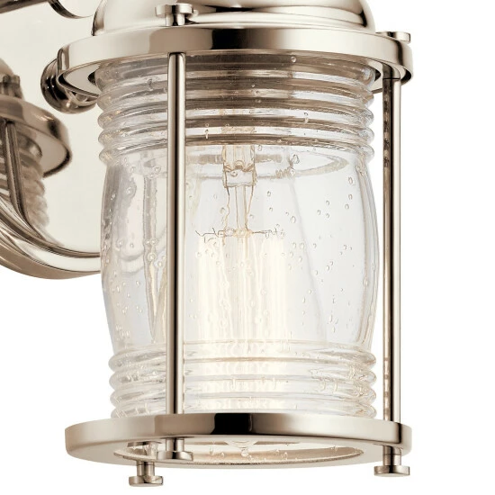 Brand new π Kichler Lighting Ashland Bay Collection 1-light Polished Nickel Bath/Vanity Light π 6 Brand new π Kichler Lighting Ashland Bay Collection 1-light Polished Nickel Bath/Vanity Light π - Image 4