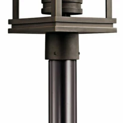 Buy 🥰 Kichler Lighting South Hope Collection 1-light Rubbed Bronze Outdoor Post Mount 💯 -Kichler Lighting Shop unnamed file 7394