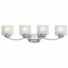 Flash Sale 🎉 Kichler Lighting Archer Collection 4-light Chrome Bath/Vanity Light 🎁 -Kichler Lighting Shop unnamed file 7397